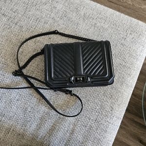 Rebecca Minkoff Small Love Leather Crossbody